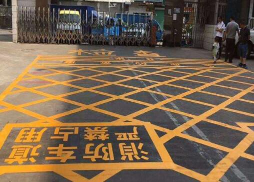 道路劃線，車位劃線，停車位劃線